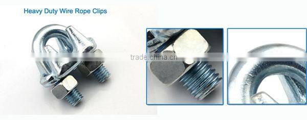 High Quality Heavy Duty Wire Rope Clips