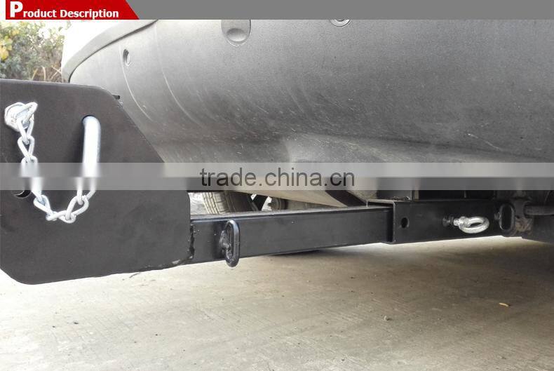 cool car accessories Aluminium hitch bicycle rack with cargo bag