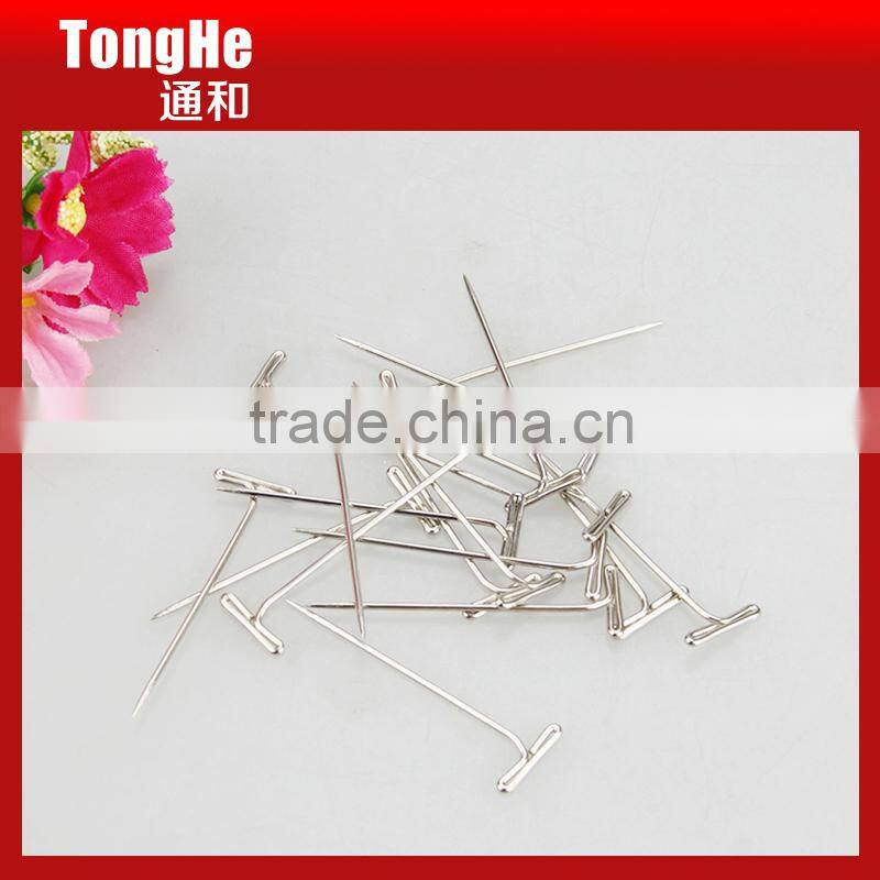 Nickel Plated Steel T Shape Pin for Model Building