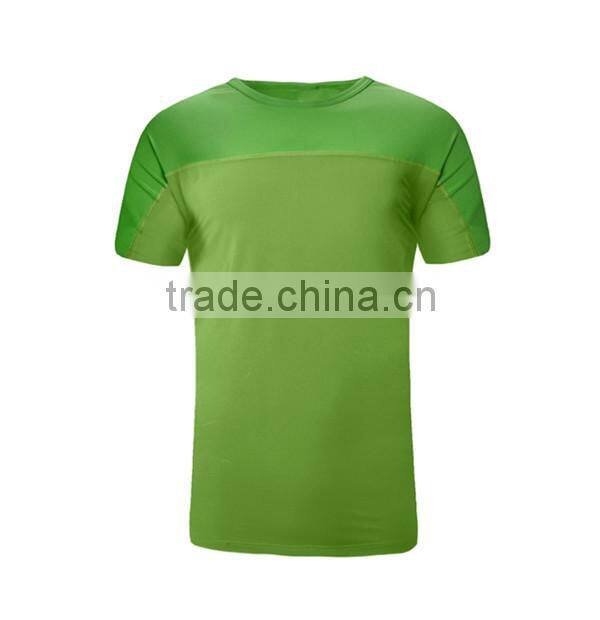 green stripe color women round-neck fitted t-shirts
