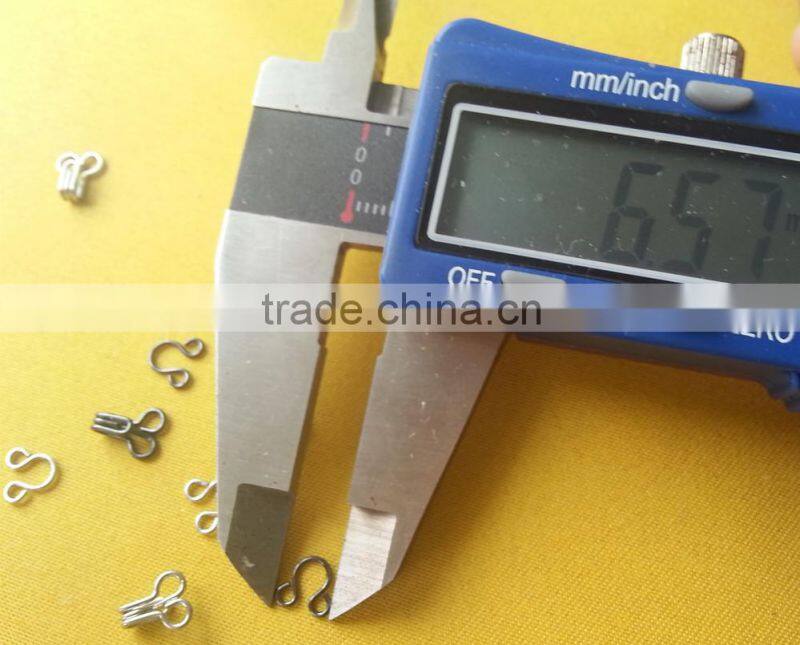 Brass Alloy Hook and Eyes For Lingerie --- HK-2