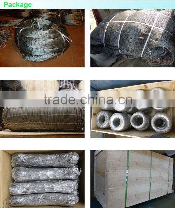 Stainless steel wire rope network