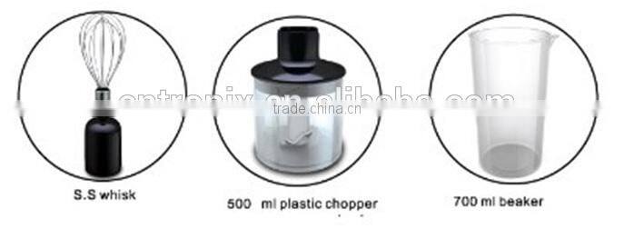 CE GS ROHS LFGB ETL STAINLESS STEEL HAND STICK BLENDER