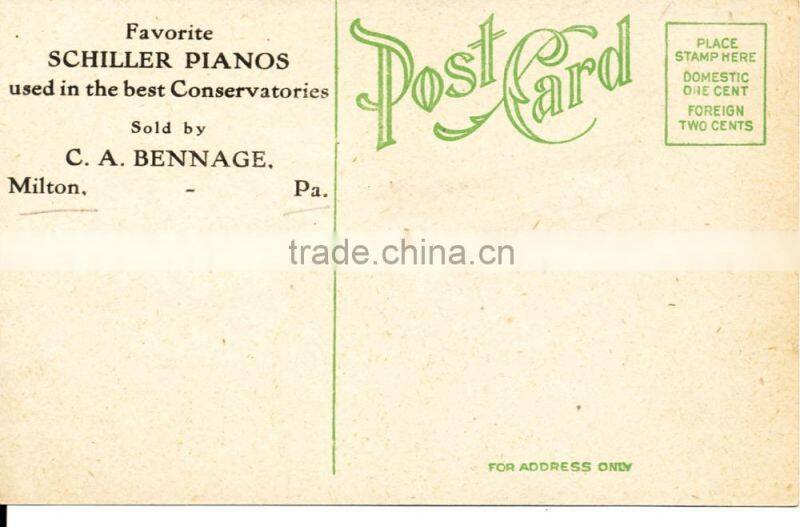 Craft paper kraft paper post card postcard customize & design