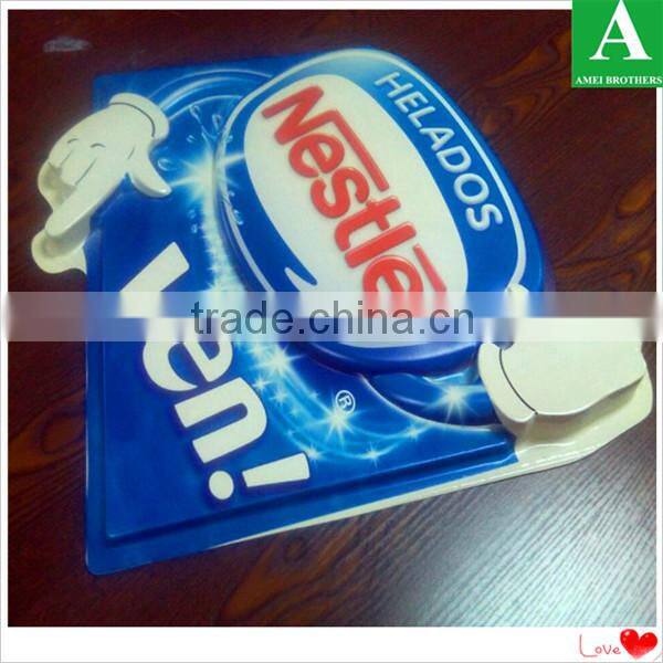 Factory made vacuum thermoformed outdoor plastic sign