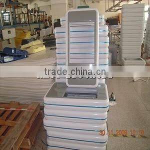 Good quality white ketchup bottle display stand