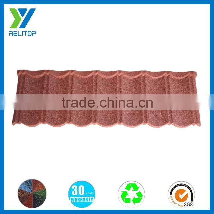 Stone cheap zinc-aluminum union corrugated metal roofing