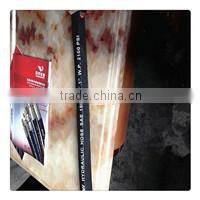 zhuji stainless steel braid hydraulic hose EN853 2SN/ SAE 100 R2AT