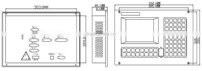 ADT-CNC4640 4 axis cnc milling control system