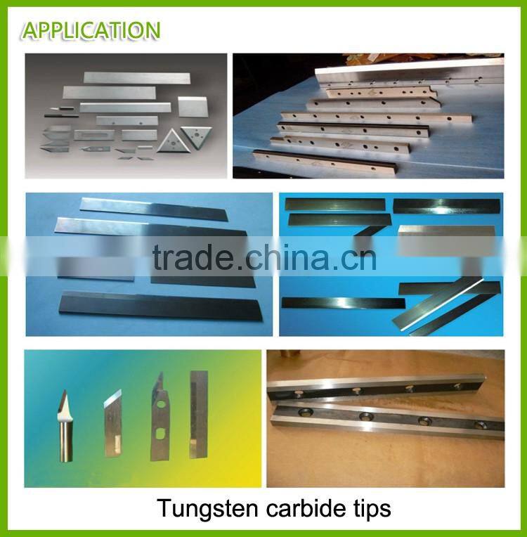 Factory supply various sizes yg8 tungsten carbide strips for wood processing