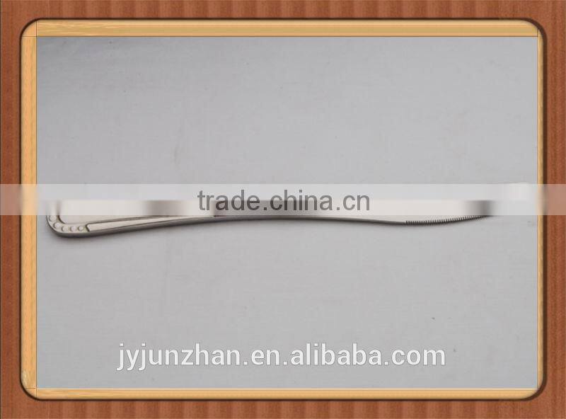 table knife of stainless steel material and high mirror polishing