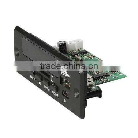 Portable wireless usb sd fm mp3 decoder chip