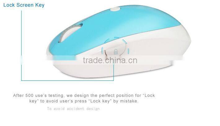 A key lock screen PC mouse optical mouse computer mouse wireless