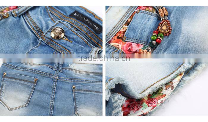 jeans leather label women jeans 2015 new style fashion girls jeans