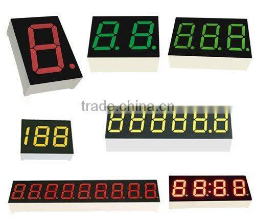five digits 7 segment led numeric display