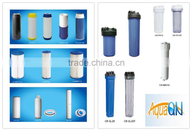 20 Inch clear/ transparent water filter housing