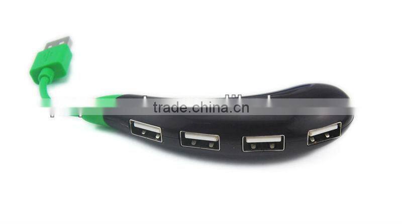 multi-colors eleplant 4 ports usb hub for promotion