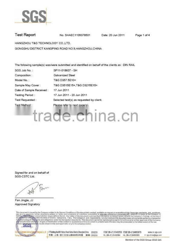 G Type Popular Din Rail