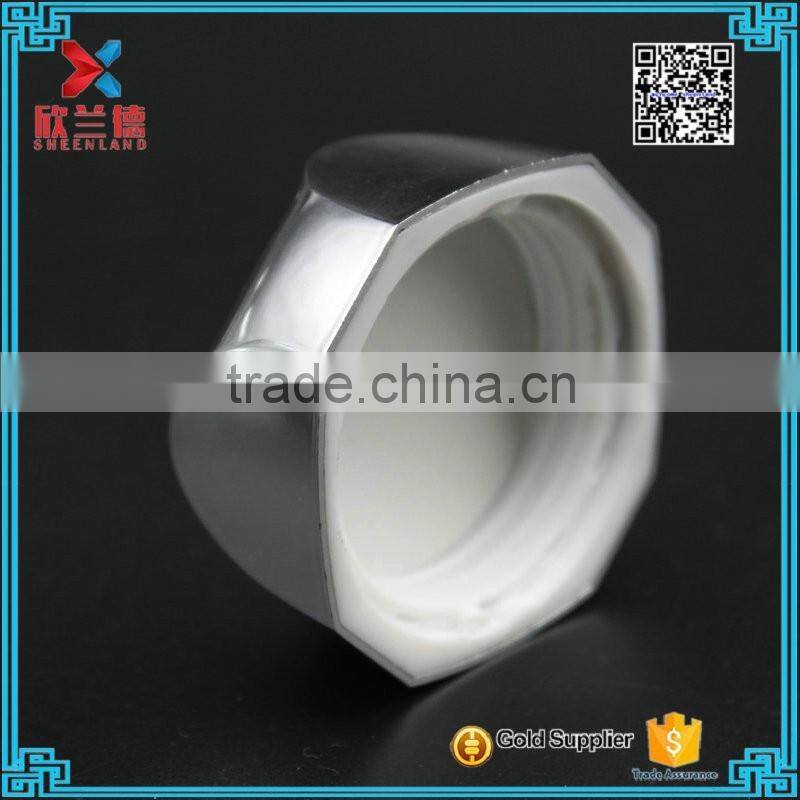 luxury silverly twist off cap for cream jar