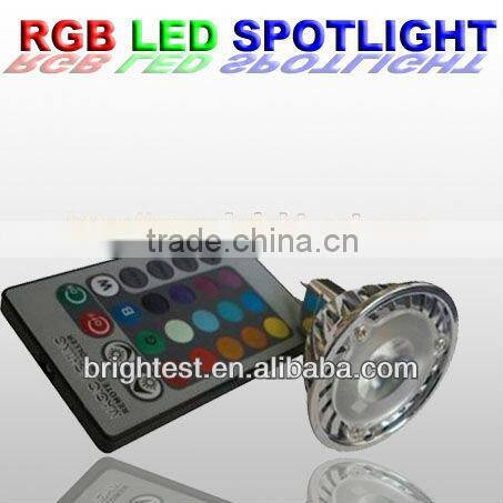 DC12V MR16 3W RGB LED Spot Light