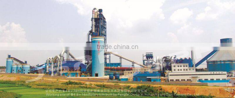 sell dry process 5000tpd cement production line produced by Jiangsu Pengfei Group Co.,ltd