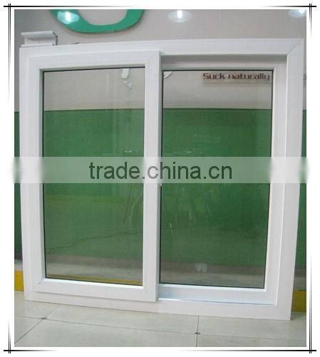 aluminum sliding window track with triple glazed windows