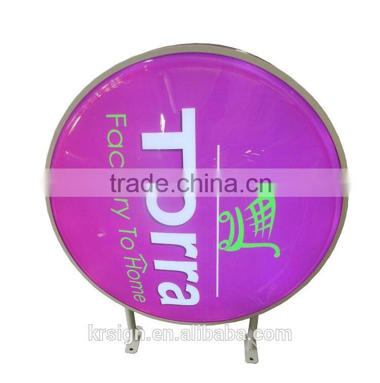 Outdoor waterproof thermoforming shop advertising light box