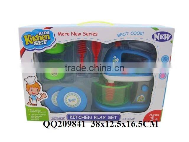 Funny plastic kitchen play toy set ,cooker play set for boys & girls