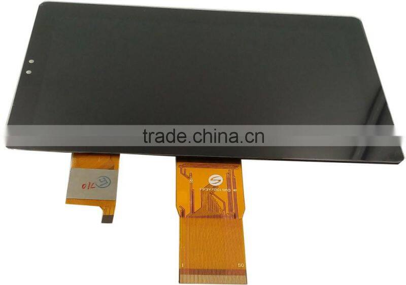 Top Vendor 7.0 inch 1204x 600 TFT LCD module+ capacitive Touch with FFS mode angle view