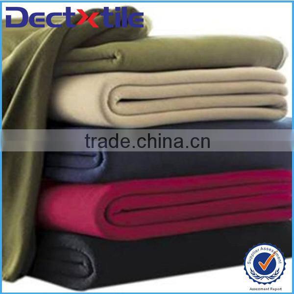 Cheap price cheap polar fleece fabric fireproof fabric two side brush made in China