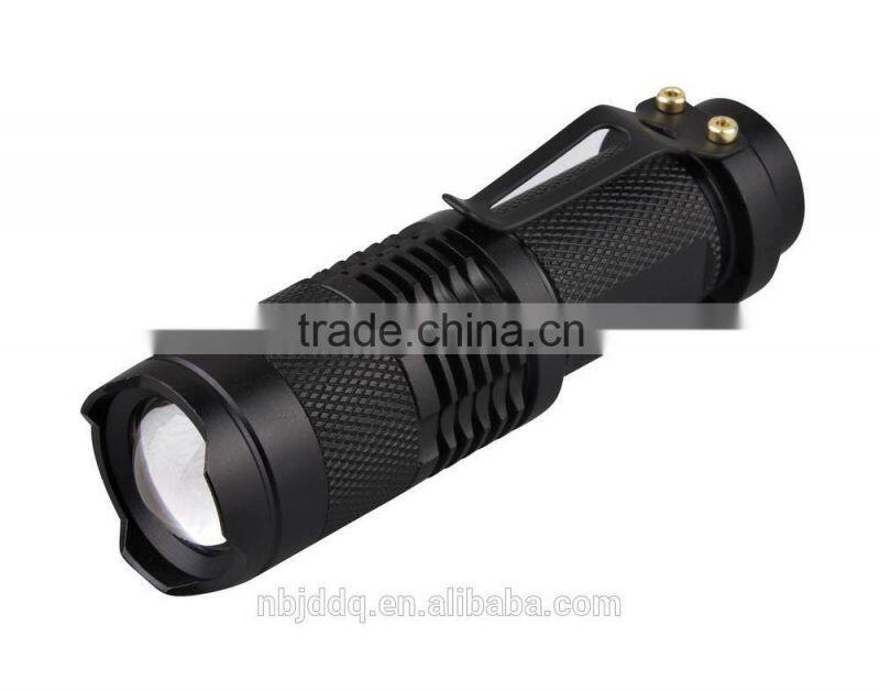 SK68 Women self-defense Mini pencil torch led torch flashlight