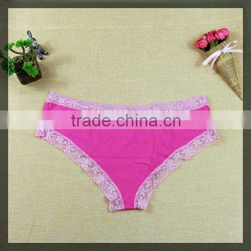 Cotton Plus Size Ladies Printed Flower Panties Sexy Printing Underwear