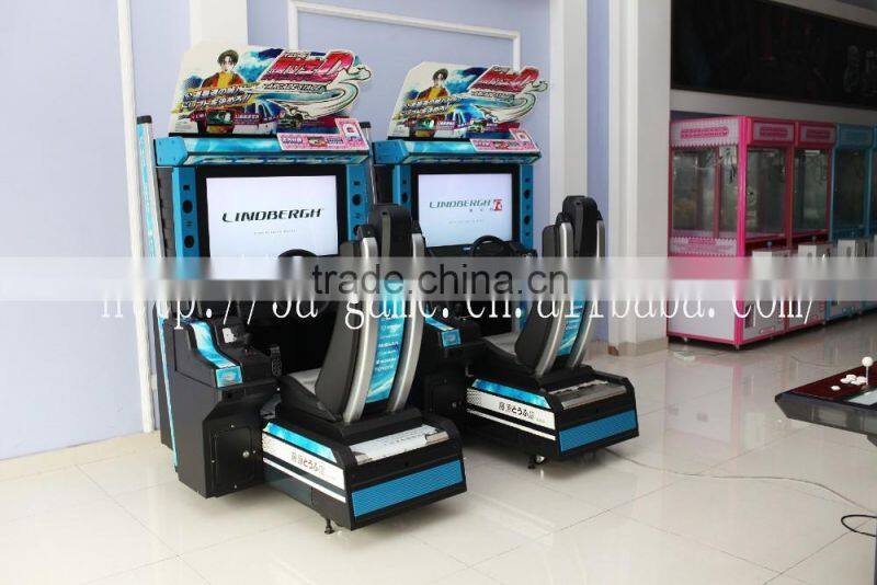 Car Video Game Simulator Racing Machine Initial D Arcade Stage For Adults