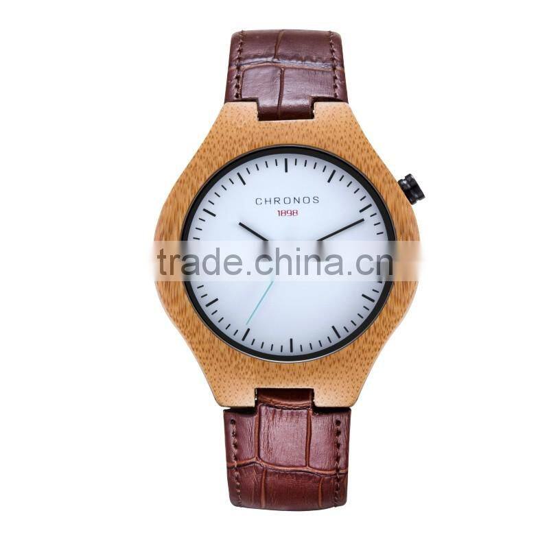 CHINA sale High quality 100% natural new fashion watches bamboo watch 2016 wood watch