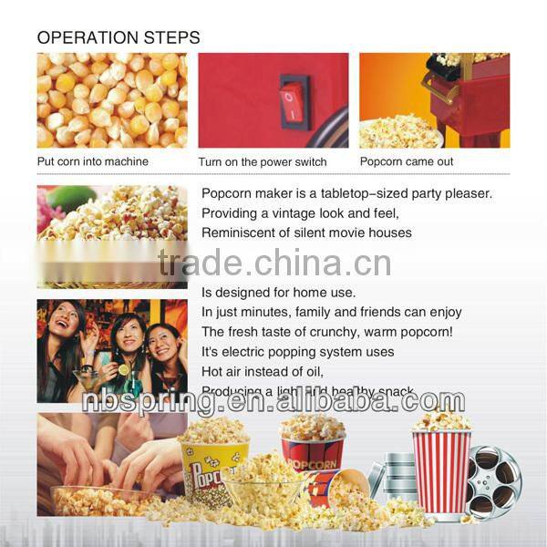 Hot Air Popcorn Maker