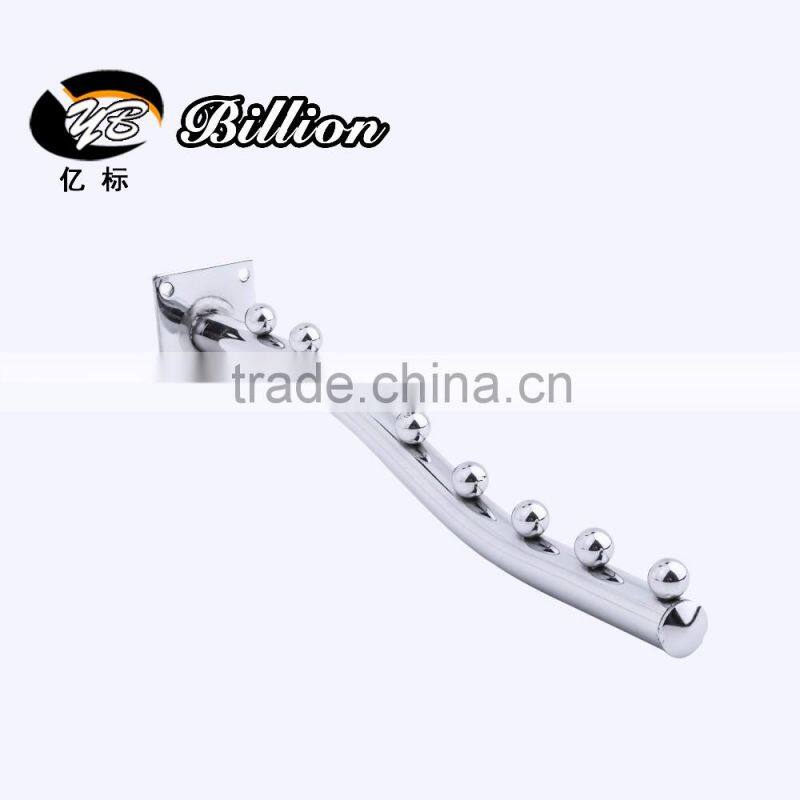 Strong power square display stand hooks heavy duty clothing hook