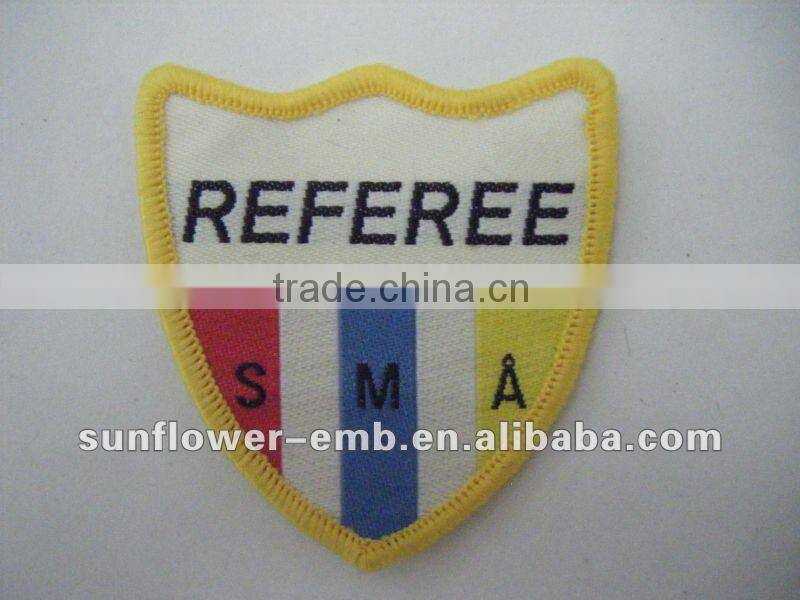 Woven clothing label