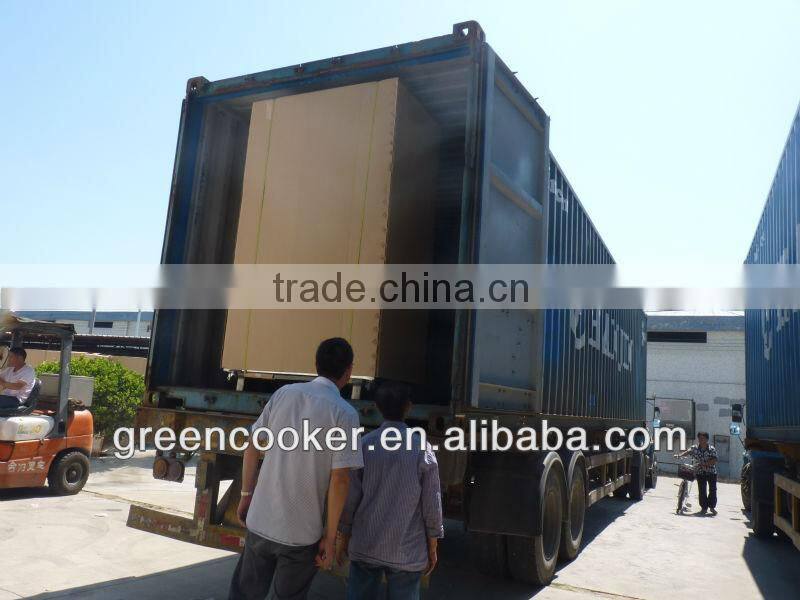 sliding glass front open cake display showcase