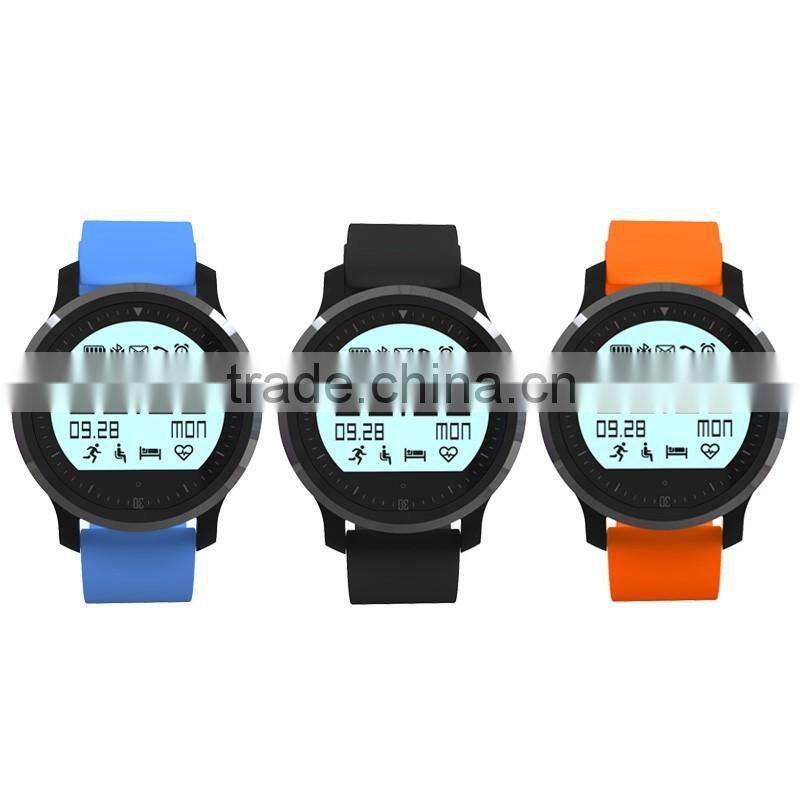 Bluetooth Smart Watch F68 IP67 Waterproof Smartwatch Fitness Tracker Heart Rate Monitor for iOS iPhone 5s 6s Plus Android Phone