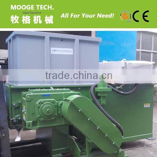 waste wood block shredder machine