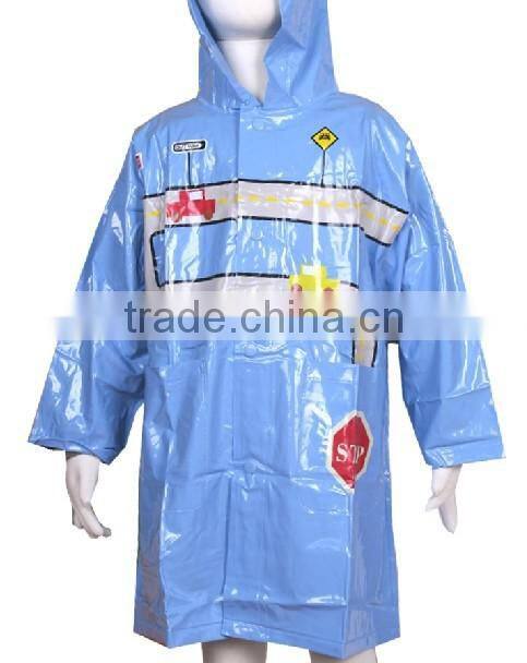 biker PVC rainwear raincoat