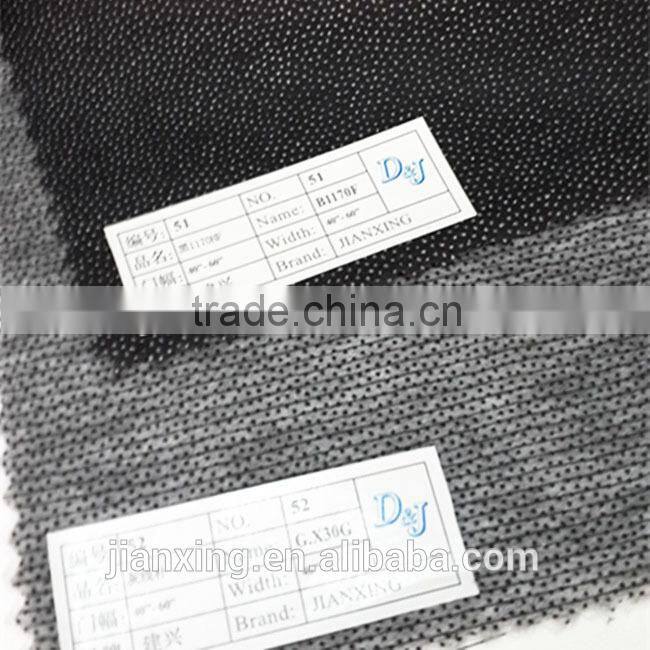 High quality nonwoven microdot interfacing for garment