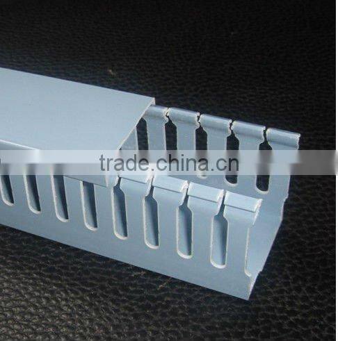 pvc plastic cable trunking cable /wire duct