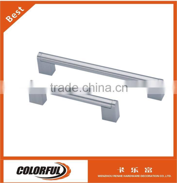 Satin Stainless steel tube Luxury Cabinet Handle