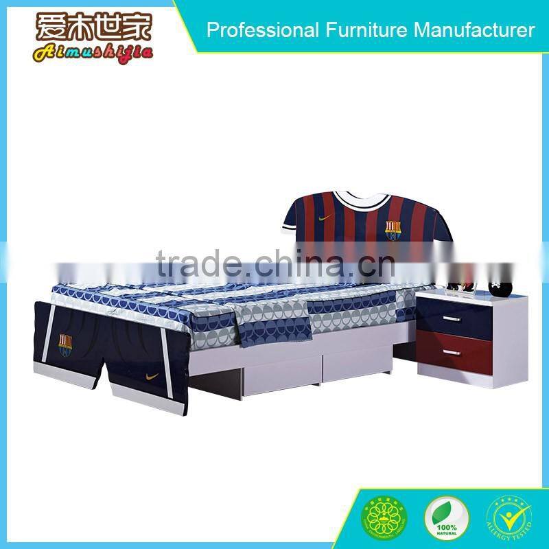 Kids bed children wooden single beds for adult/kids