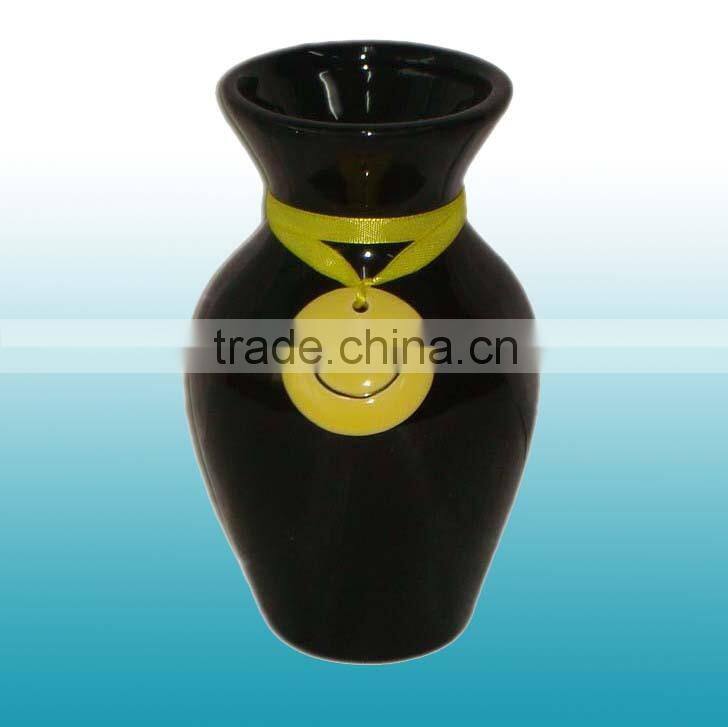 wholesale hand painted ceramics flower vase for home decoration