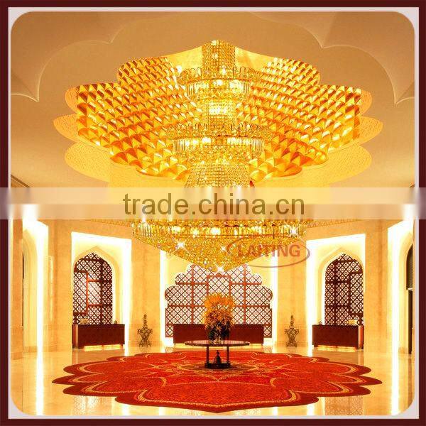 incandescent light big chandelier,Led large chandelier lamp for villa