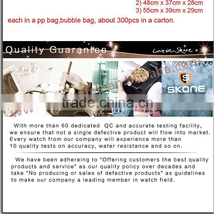 Newest Genuine Leather Skeleton Leather Wrist Watch