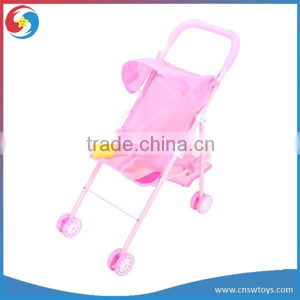 WW3608714 Cotton Doll And Sunshade Baby Cart