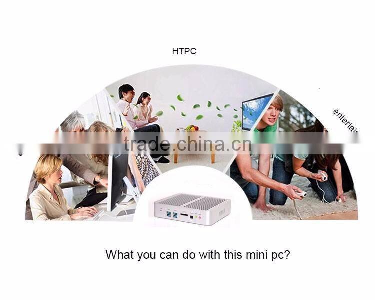 2016 Hotting Intel Celeron i5 4258U 2.4GHZ turo2.9G 12V mini pc linux windows WiFi HDMI VGA USB HD 4K resolution